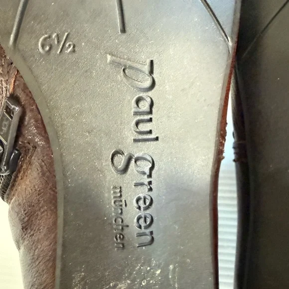 PAUL GREENE Leather Booties - Picture 10 of 10